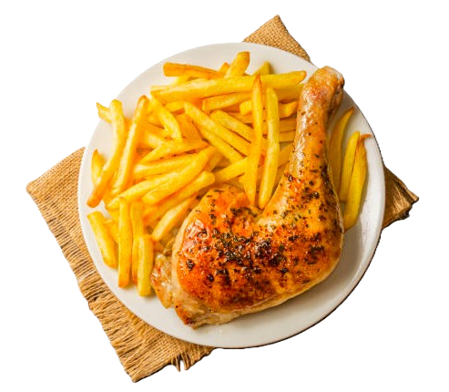 1/4 Chicken & Chips