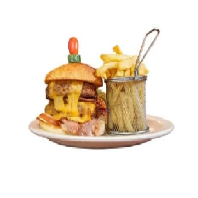 Monster Bacon & Cheese Burger
