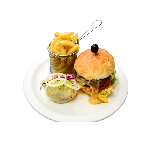 Rainbow Beef Burger